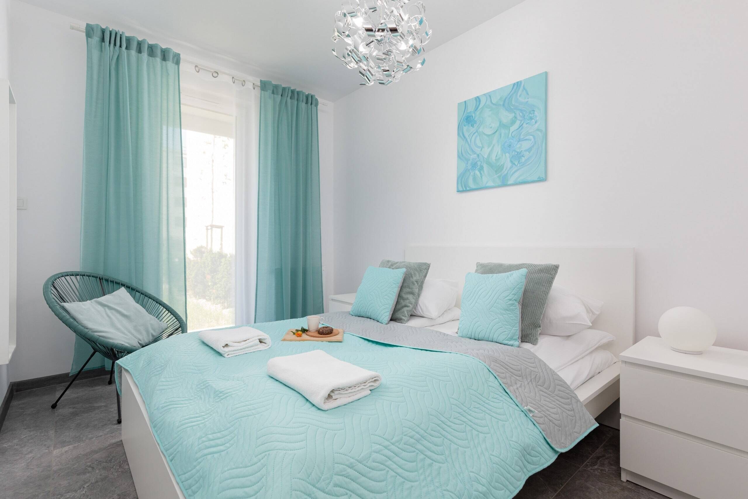 1 soveværelse, strygejern/strygebræt, Wi-Fi, sengetøj