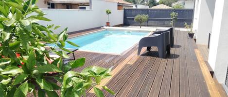 Alberca al aire libre