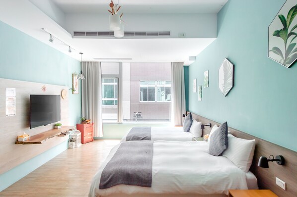 Quarto luxo | Wi-Fi de cortesia, roupa de cama