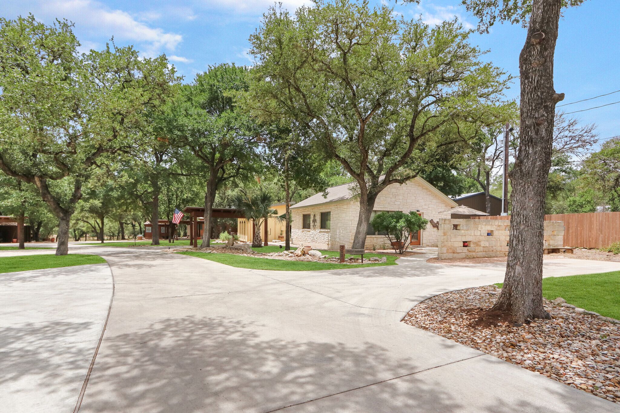 Enceinte de l’hébergement
