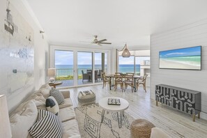 Flachbildfernseher, Kamin