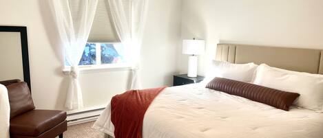 2 Schlafzimmer, Zimmersafe, kostenloses WLAN, Bettwäsche