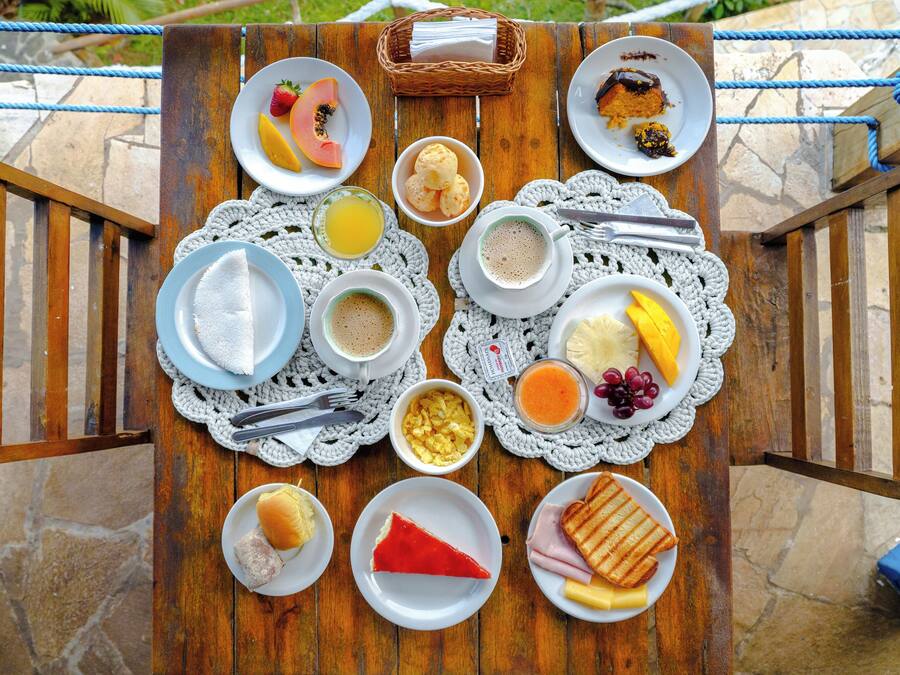 Breakfast area
