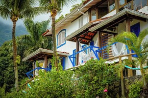 Fassade der Unterkunft