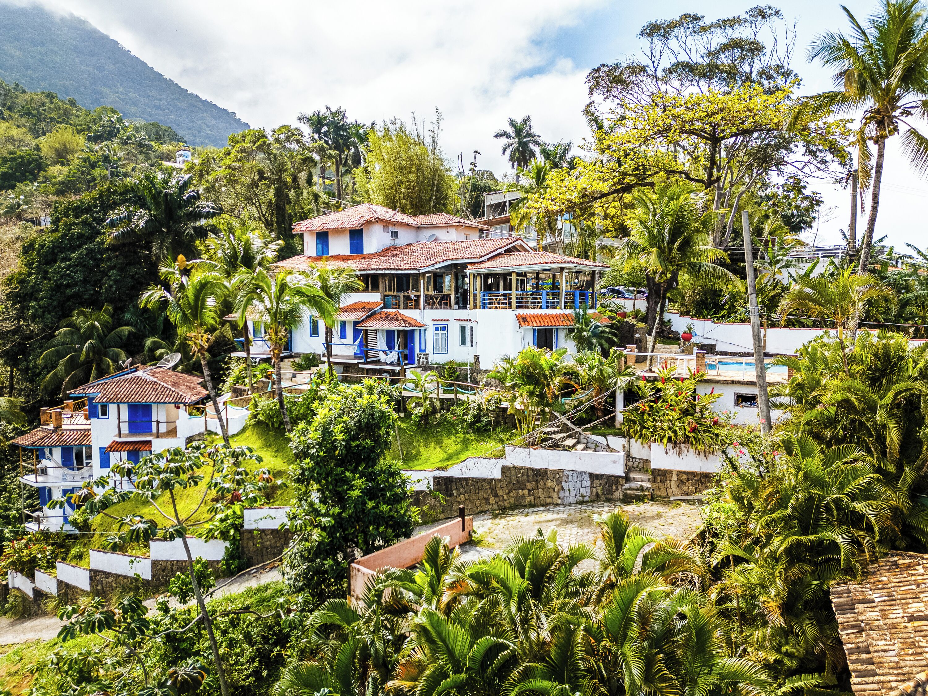 Façade de l’hébergement