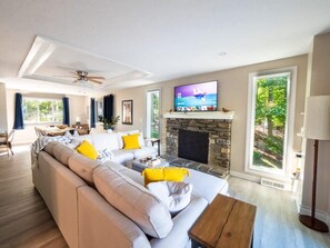 Televisie en een kantoor