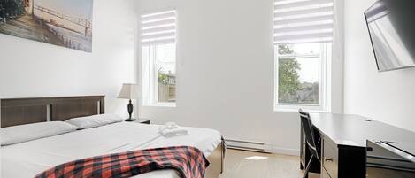 1 dormitorio, Internet, ropa de cama