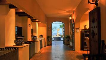 Interior entrance