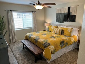 4 bedrooms, iron/ironing board, travel crib, free WiFi