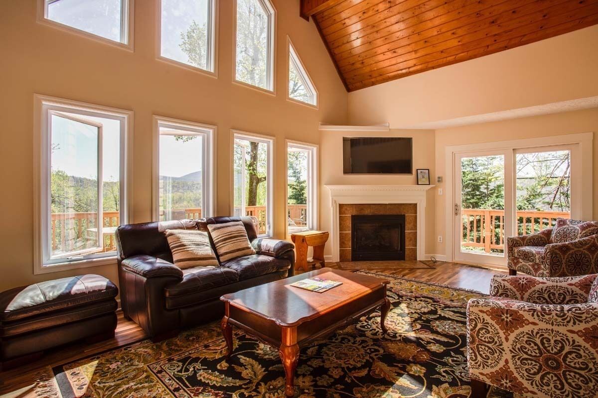 TV, fireplace, DVD player, foosball