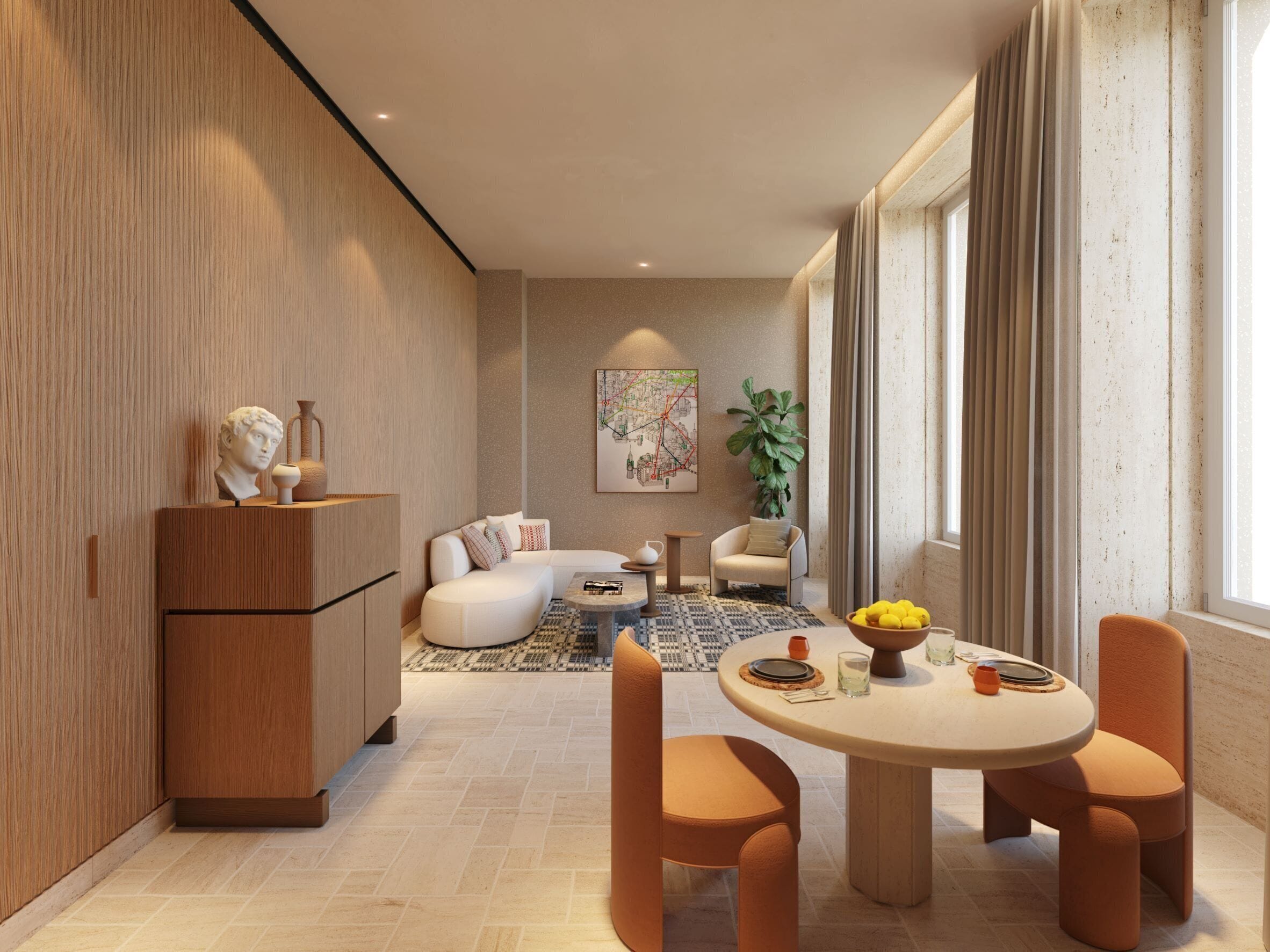Premium bedding, memory foam beds, minibar (free items), in-room safe