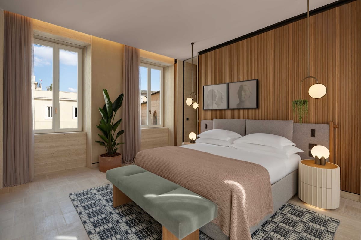 Mellini Suite | Sengetøy av topp kvalitet, memory foam-senger og minibar (inkludert)