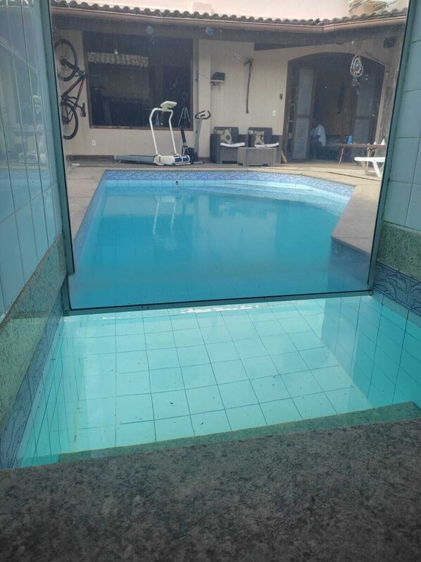 Alberca al aire libre