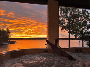 Baignoire à remous extérieure