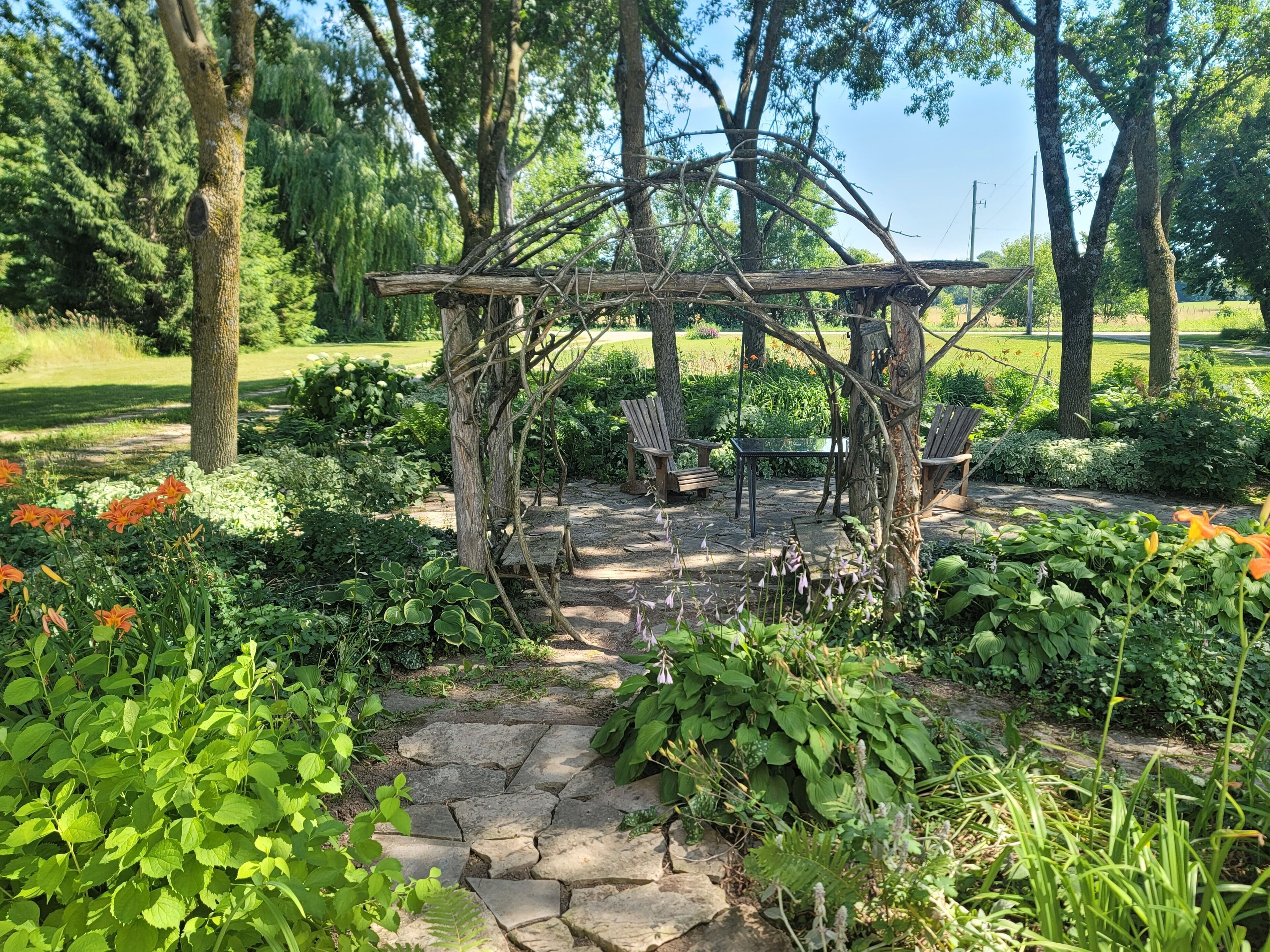 Enceinte de l’hébergement