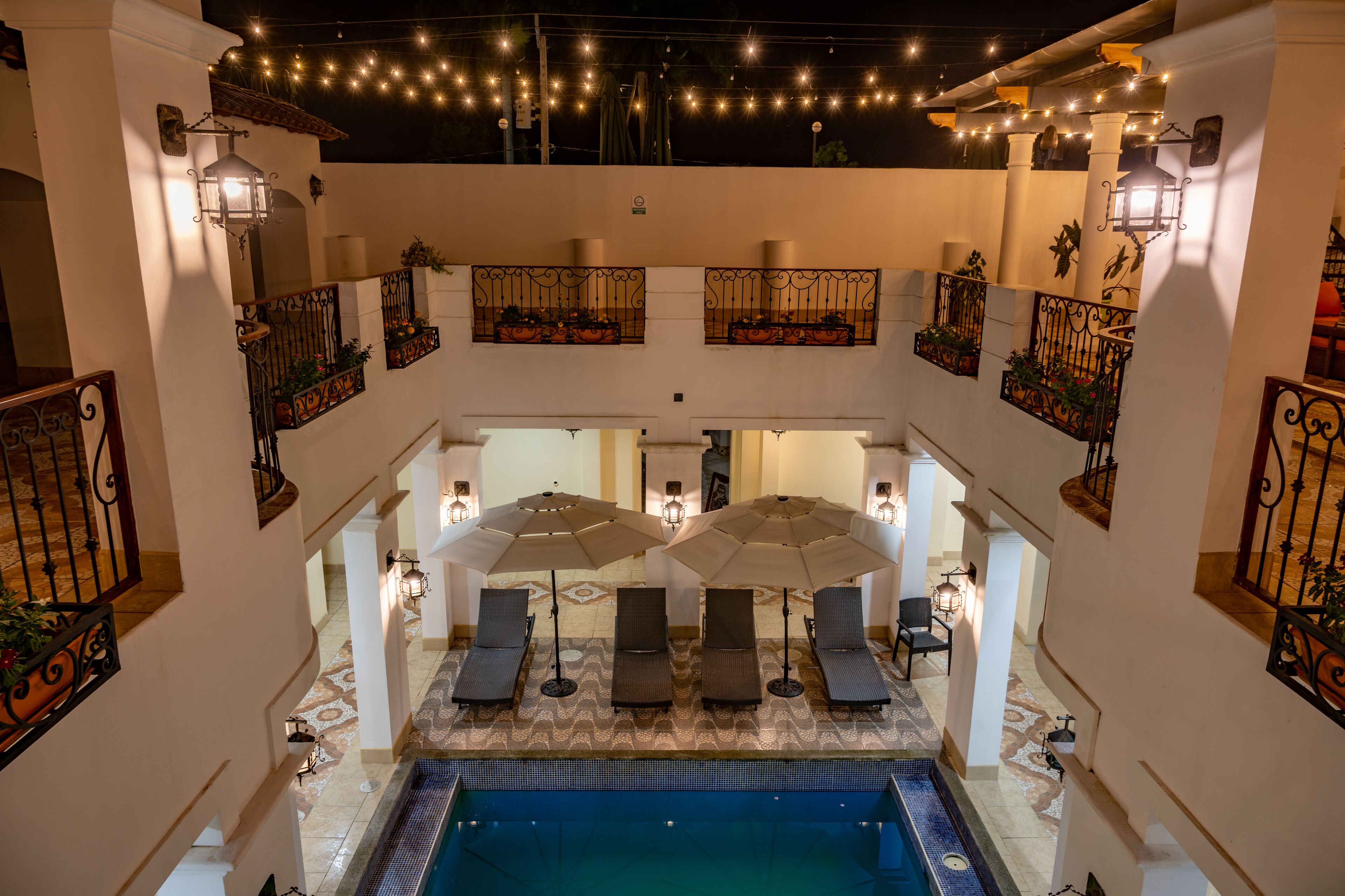 Façade de l’hébergement