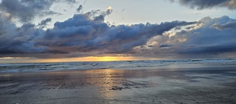 Panoramic Ocean Views! Large groups, pet friendly, game room.