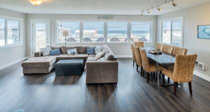 Panoramic Ocean Views! Large groups, pet friendly, game room.