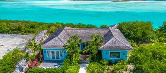 Amani Hideaway with an 180 degree View over Moriah Harbors turquoise Water 