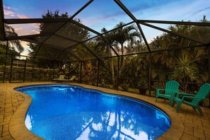 Piscine chauffée