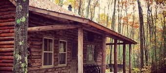 Log Cabin in the Woods with a Rustic Vibe