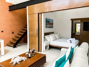 2 chambres, bureau, lit parapluie, Wi-Fi