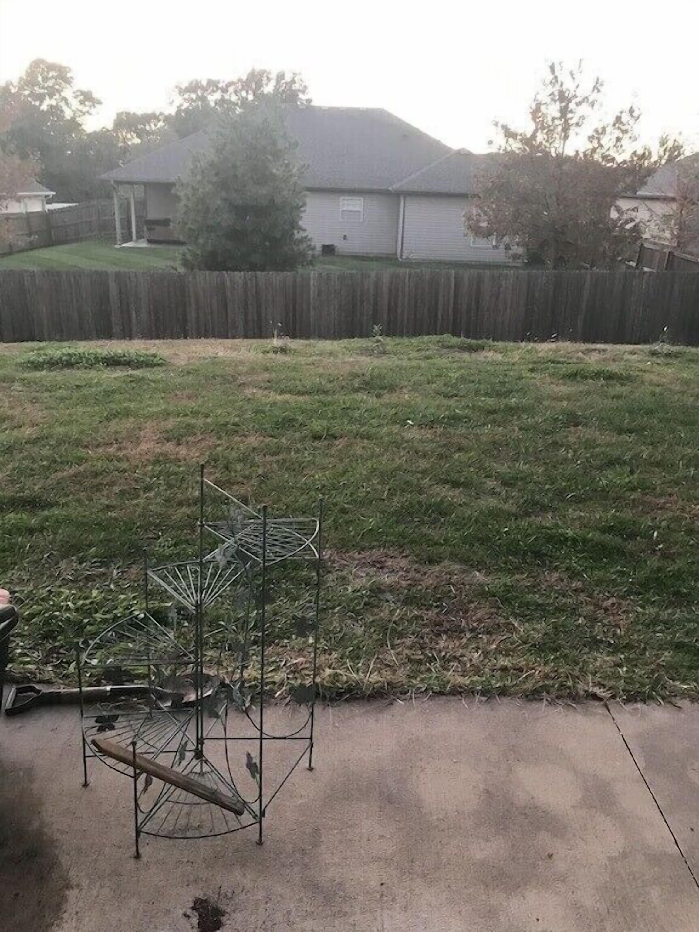 Terrain de l’hébergement 