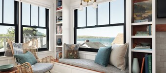 Historic Beach Cottage with Ocean View Deck - Steps to Beach