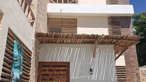 Fassade der Unterkunft