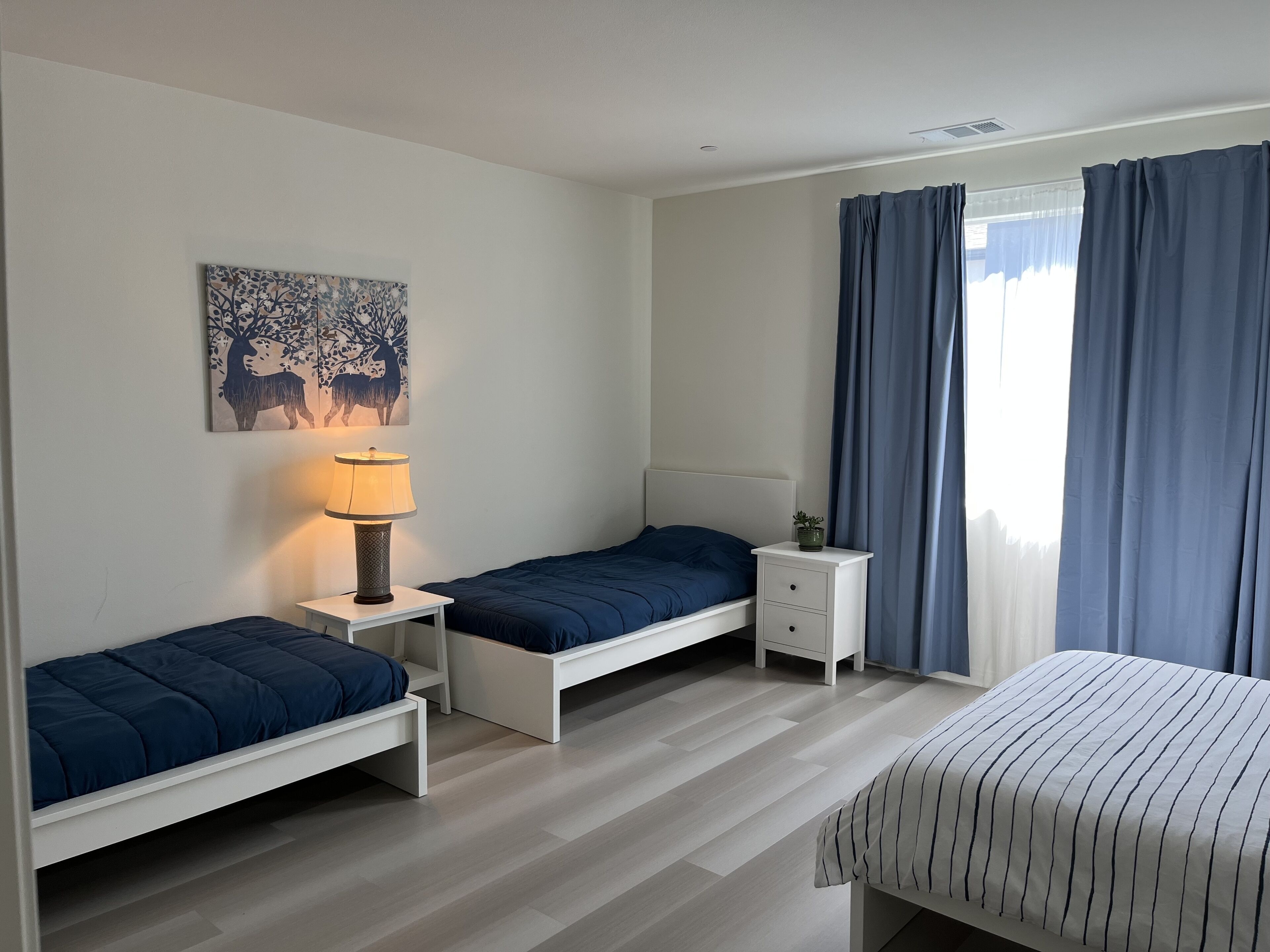 3 bedrooms, WiFi, bed sheets