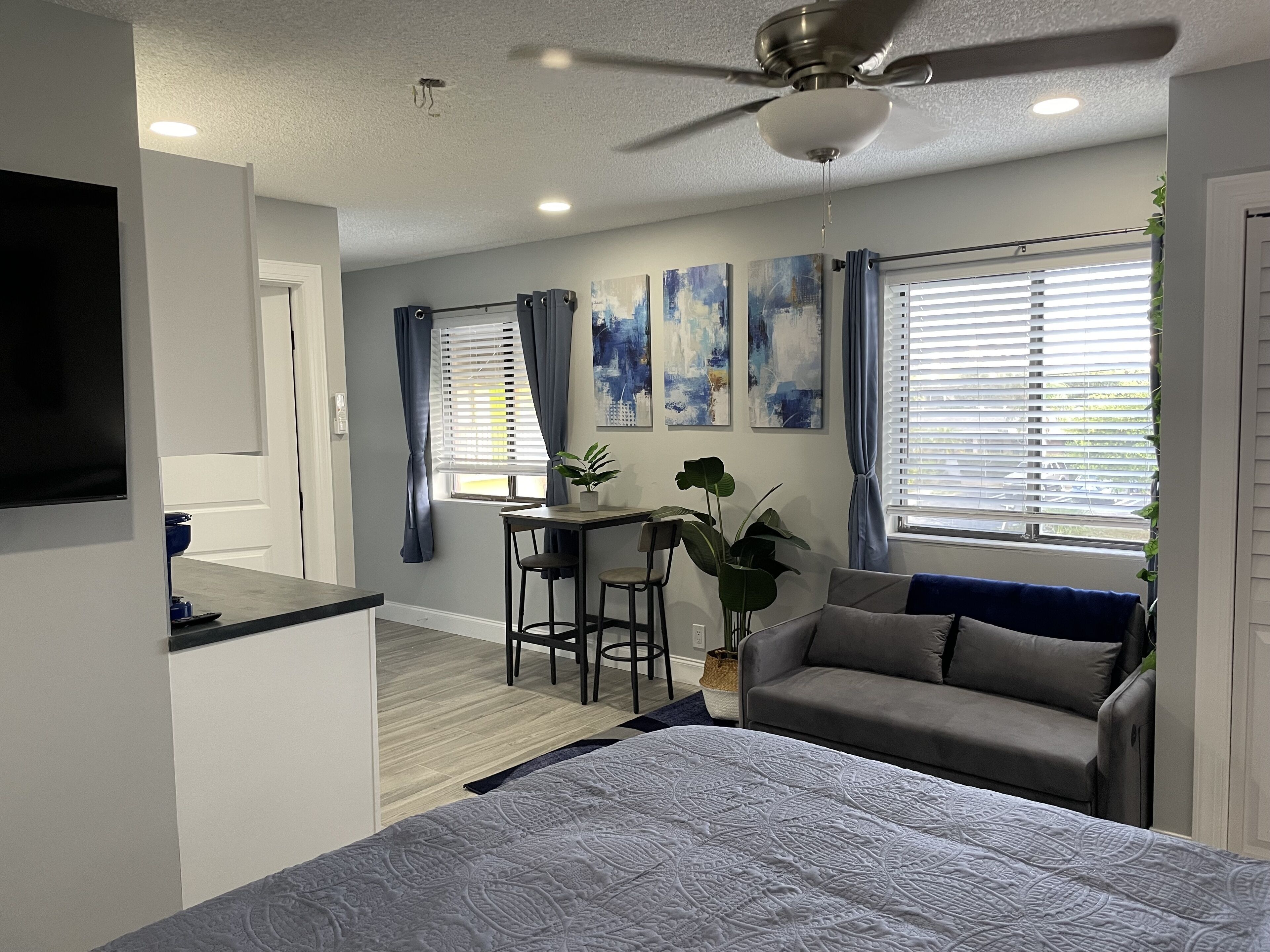 premier single room, 1 king bed with sofa bed, pool view | premium bedding, memory-foam beds, individually decorated