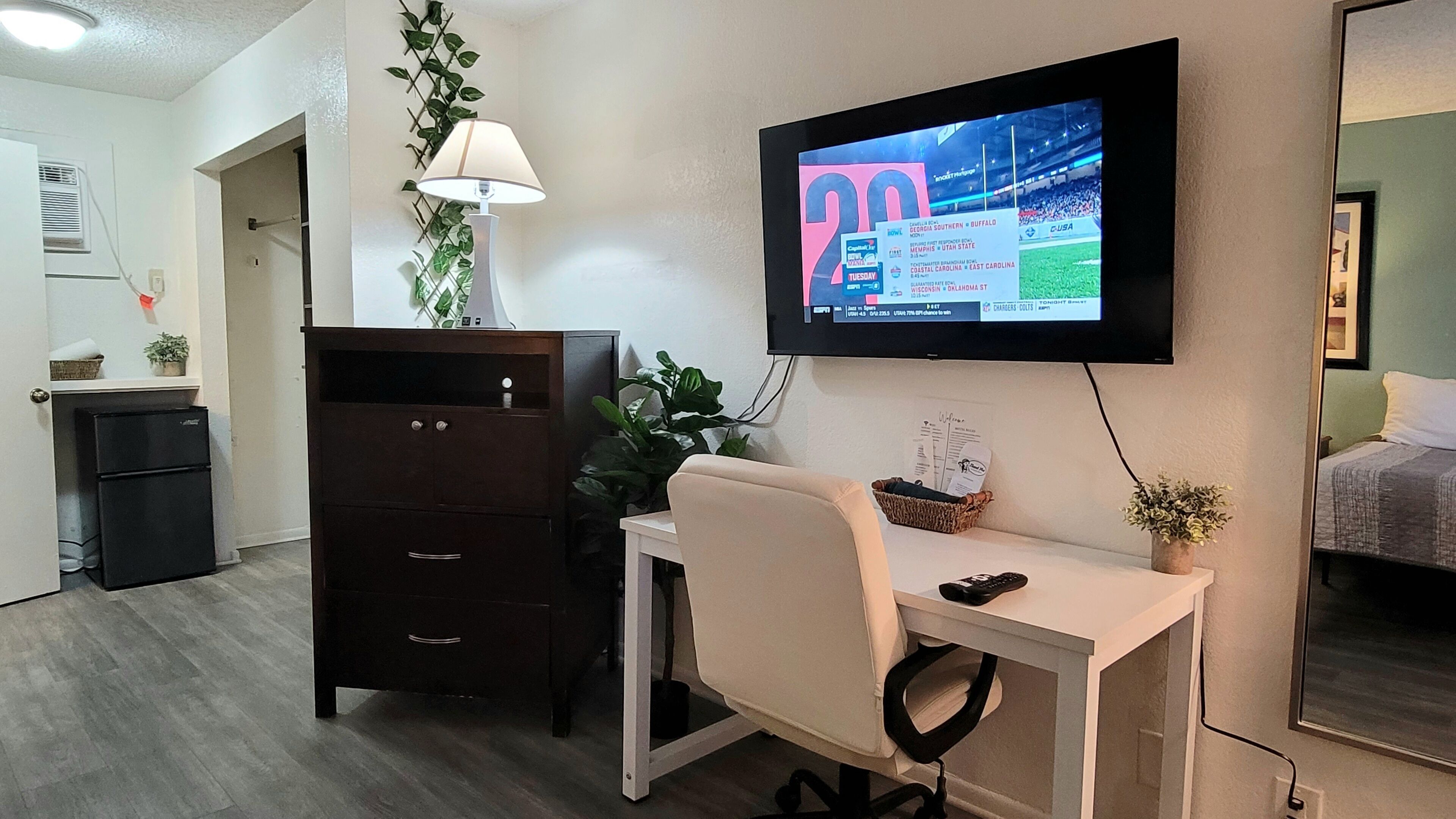 premium bedding, memory-foam beds, individually decorated