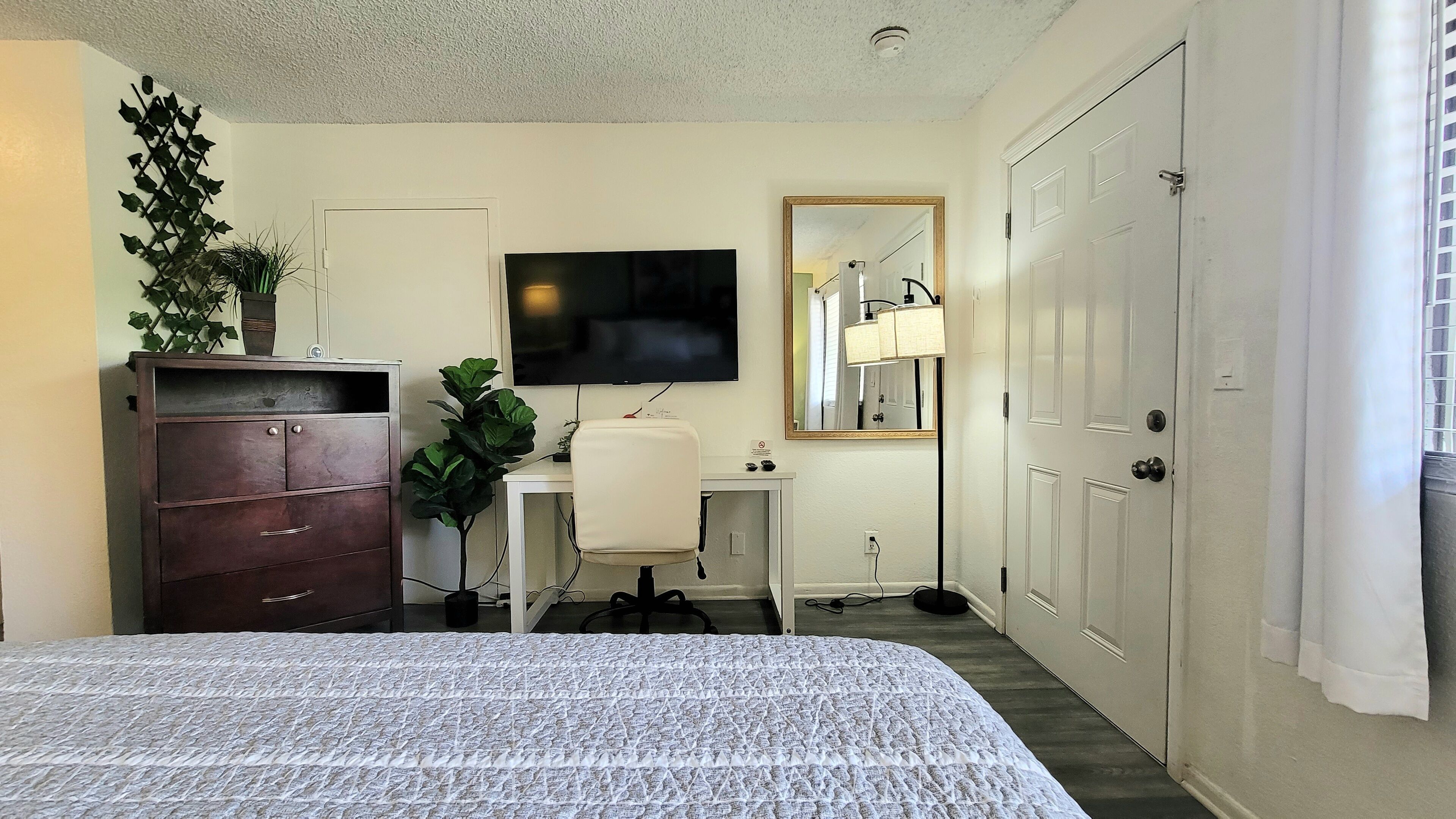 comfort room | premium bedding, memory-foam beds, individually decorated