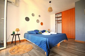 3 habitaciones y ropa de cama 