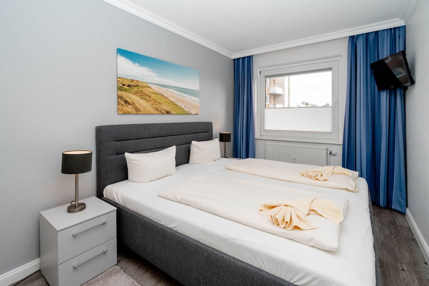 2 slaapkamers, een strijkplank/strijkijzer, wifi, beddengoed