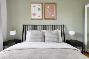 1 chambre, fer et planche à repasser, Wi-Fi, literie fournie