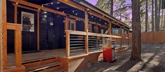 Cool Retro White Mountain Cabin