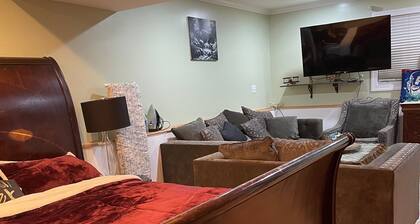 1 beautiful master bedroom , bathroom ( Not an entire house )