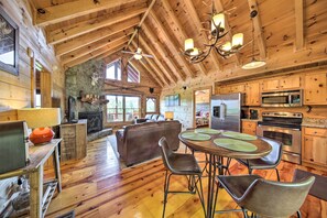 Interior - Secluded Blue Ridge Cabin: Walk to Trails! (Blue Ridge)