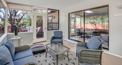 Experience luxury at Sedona Happy Trails, a spacious 3BR home in scenic West Sedona.