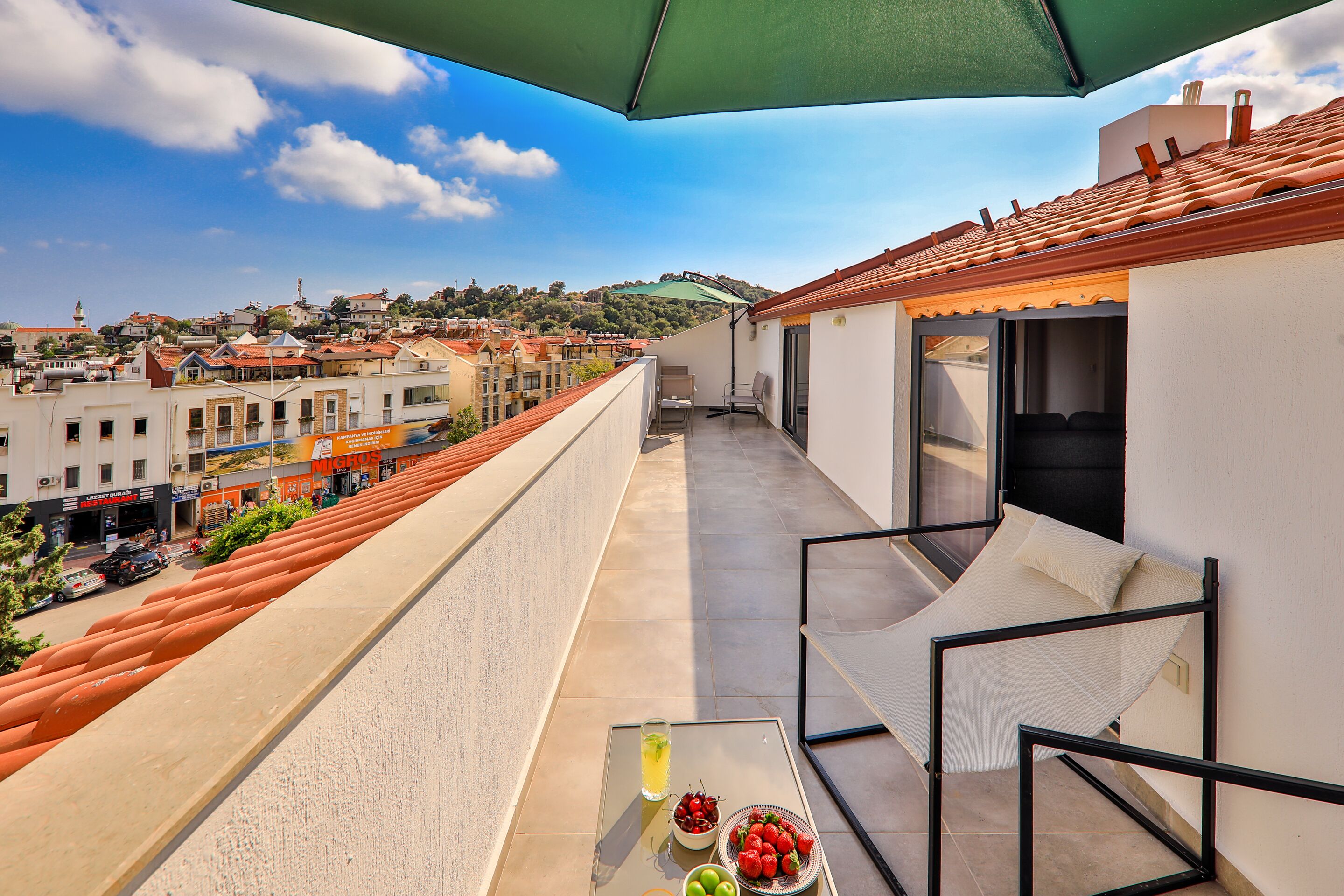 Condo Superior, 1 phòng ngủ, hiên, quang cảnh biển | Hiên