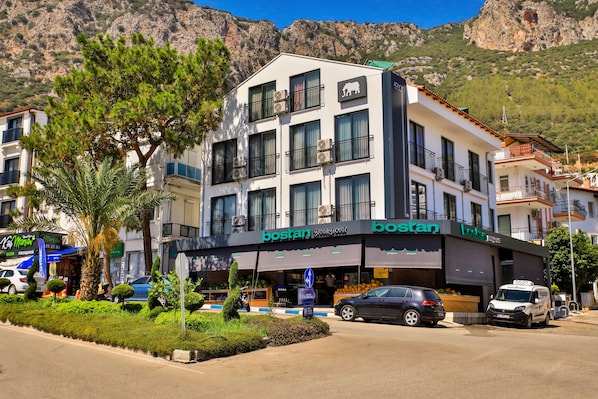 Façade de l’hébergement