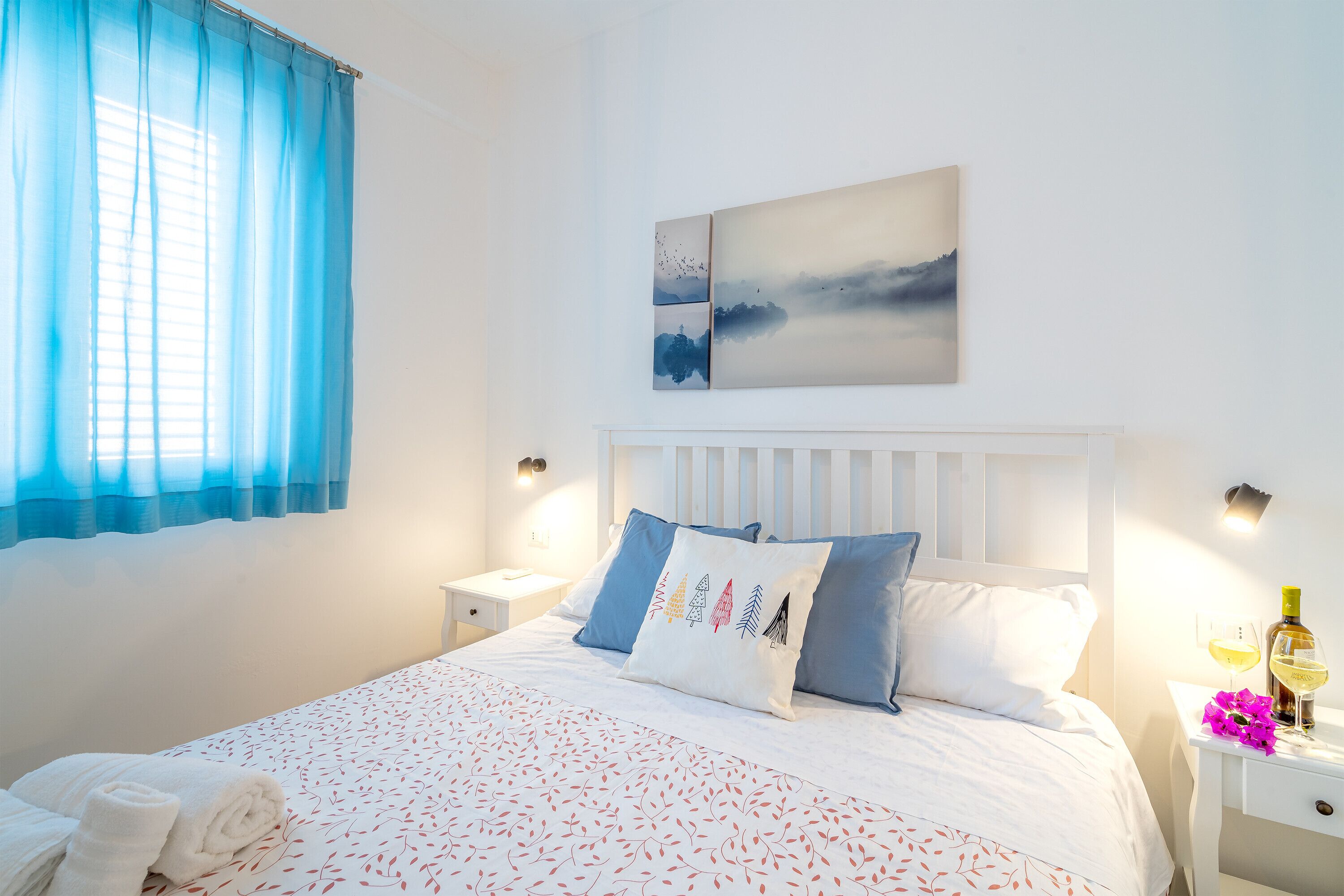 2 chambres, fer et planche à repasser, Wi-Fi gratuit, draps fournis