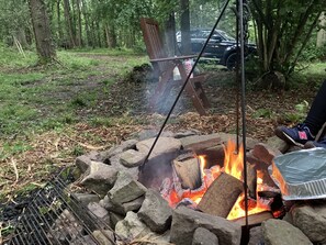 Cabin | Property grounds - 3 Guests - Pet Friendly - Grid Tree-house (Longhope)