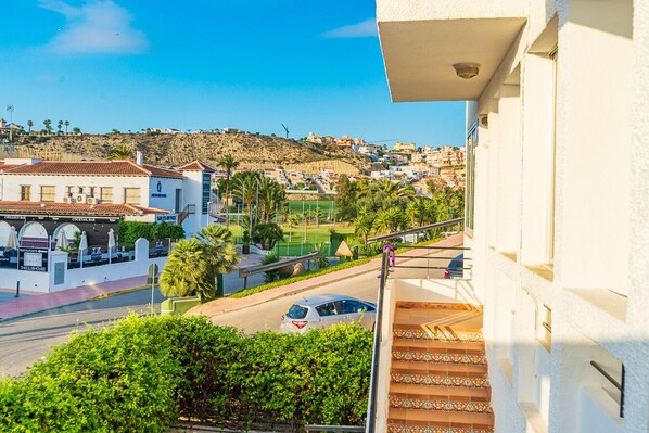 Uitzicht vanuit accommodatie