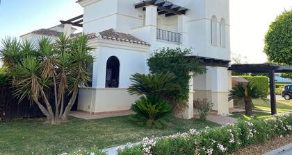 Chalet-villa in urbanization with golf course