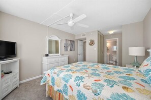 2 bedrooms, Egyptian cotton sheets, iron/ironing board, free WiFi