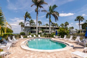 Una piscina riscaldata