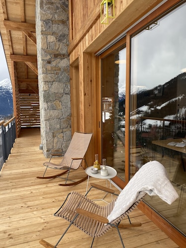 Exceptional 5-star chalet facing Mont Blanc - Jacuzzi & Sauna & Cinema