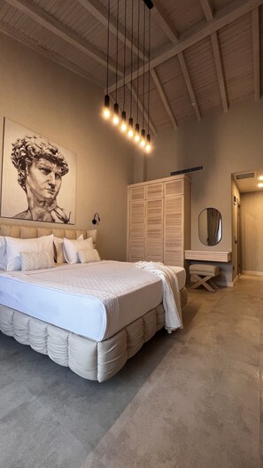 Business Room | Egyptian cotton sheets, premium bedding, minibar, desk - Ala Da Vinci Hotel Alaçatı (Cesme)